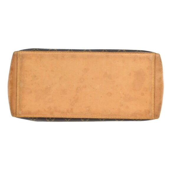 LOUIS VUITTON Cabas Mezzo Shoulder Bag Monogram Leather Brown - Picture 5 of 15